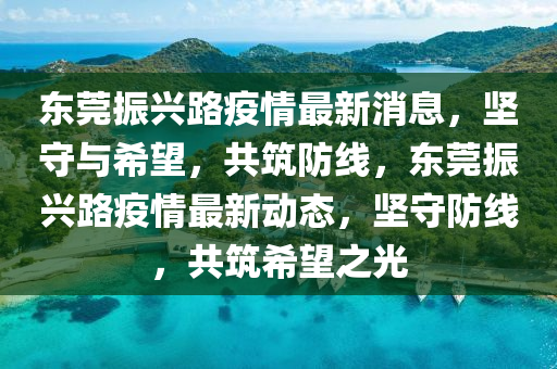 东莞振兴路疫情最新消息,坚守与希望,共筑防线,东莞振兴路疫情最新动态,坚守防线,共筑中山市多米克自动化设备有限公司希望之光